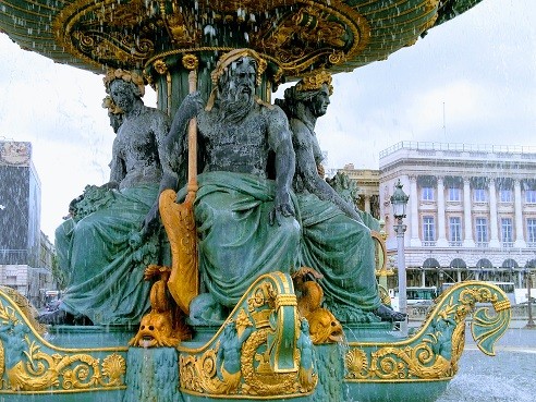 fontaine des fleuves place de la concorde