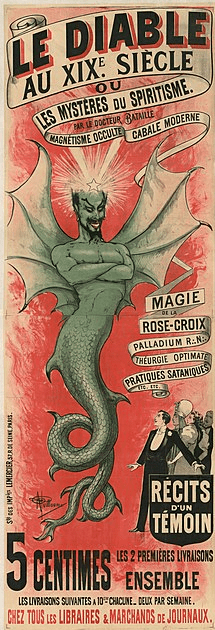 revue le diable franc maconnerie leo taxil