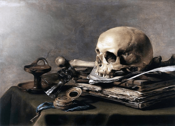 Pieter claesz nature morte
