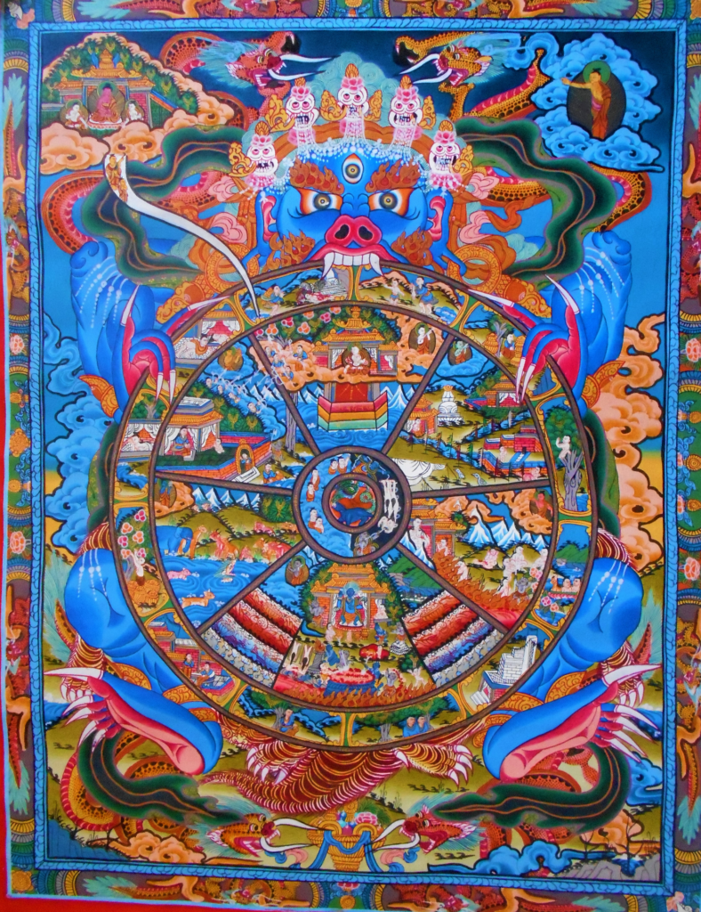 roue du karma bouddhisme