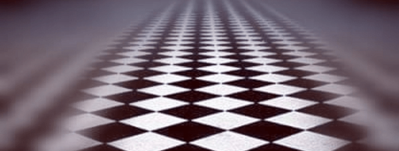 pavé mosaïque : planche d'apprenti