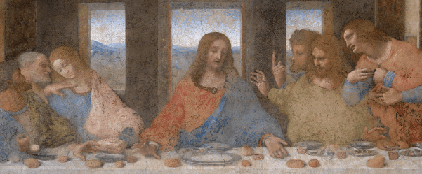 la cène léonard de vinci calice saint graal