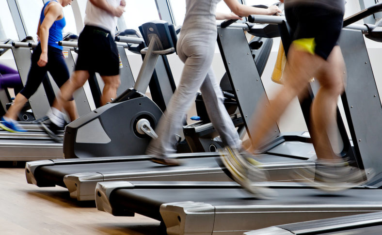 course sur tapis