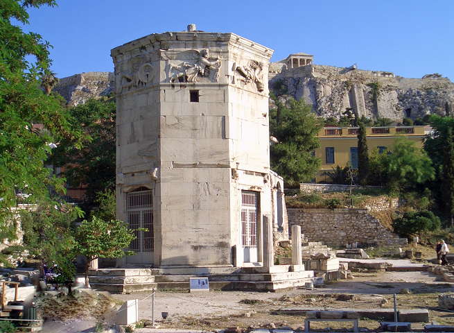 tour des vents athènes octogone