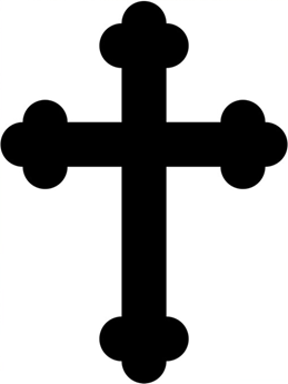 croix bourgeonnée