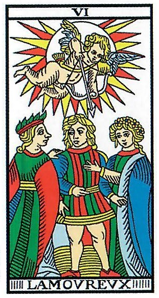 L'amoureux tarot de Marseille Camoin