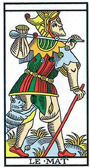 Le Mat, tarot de Marseille Camoin