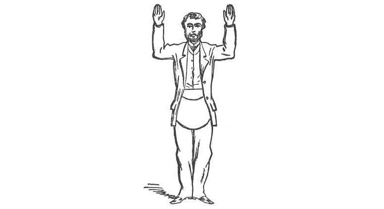 signe d'horreur et de détresse maître maçon