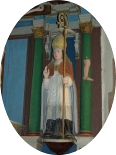 Saint Voarin soulage
les rhumatismes
au Cloître-Pleyben