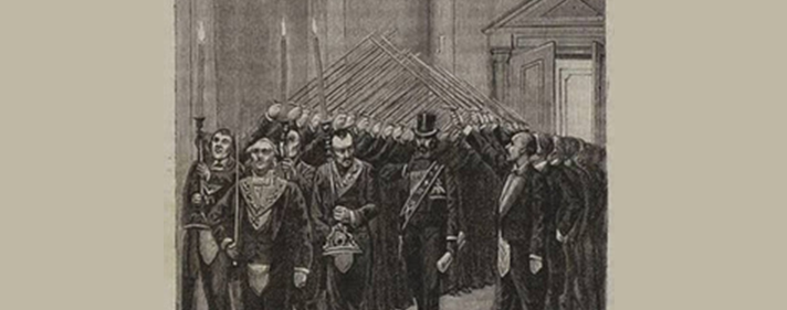 voûte d'acier planche maçonnique