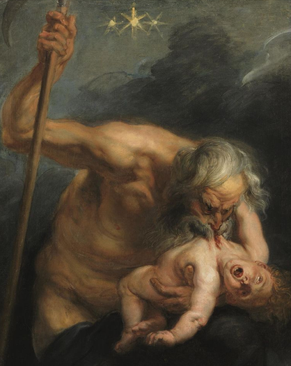 Saturne dévorant l'un de ses enfants Rubens