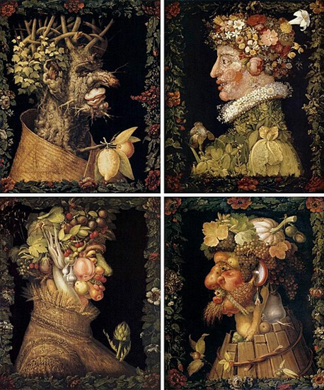 arcimboldo les 4 saisons