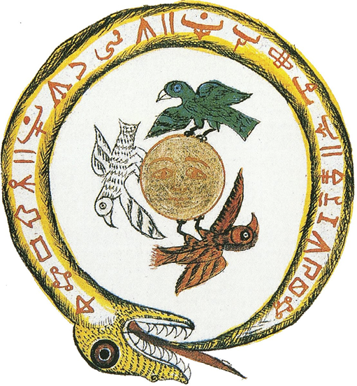 ouroboros miniature arabe