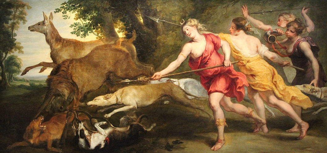 Diane chasseresse Pierre Paul Rubens 1637