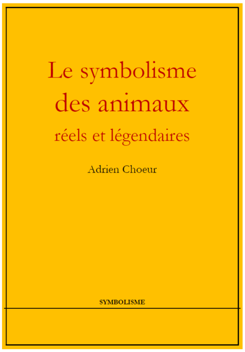 Le symbolisme des animaux livre pdf