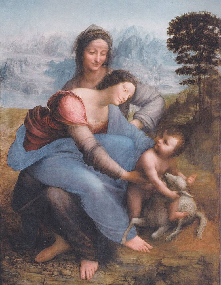 Sainte Anne Léonard de Vinci